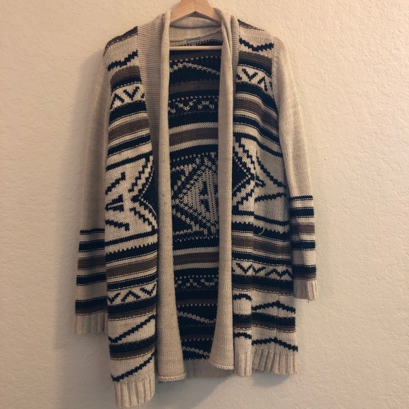 Charlotte Russe Long Sweater Cardigan - Picture 1 of 2